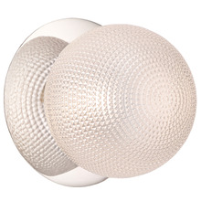 Lassie Diamond Cut Glass Warm White LED Outdoor Wall Light
